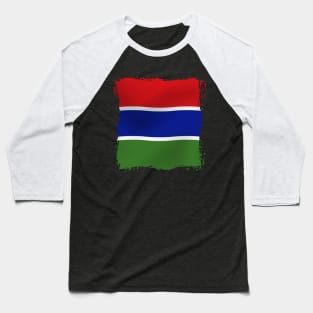 Gambia artwork Baseball T-Shirt